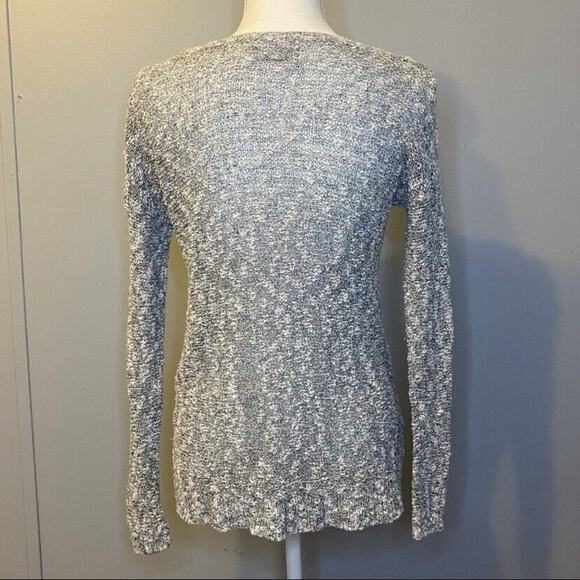 Abercrombie Kids Gray Knit Long Sleeve Pullover Sweater A&F - Picture 4 of 9